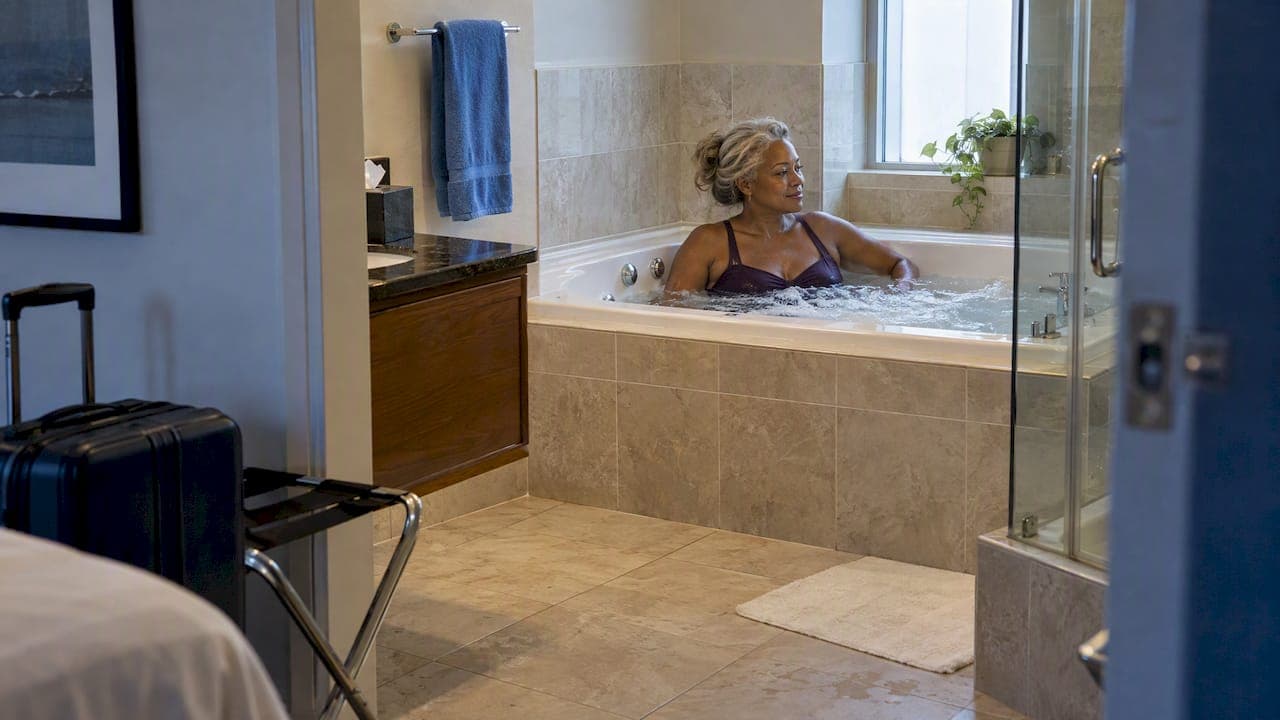 Hot Tub After a Flight: When It Helps and When to Wait
